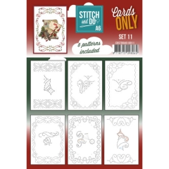 COSTDOA610011 Stitch & Do Cards Only Set A6 Set 11