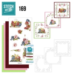 STDO169 Stitch & Do Set 169 PM Flowers and Fruits - Flowers and Grapes