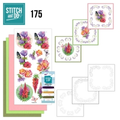 STDO175 Stitch & Do 175 JA Perfect Butterfly Flowers