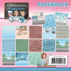 YCPP10038 YC Papierpack Professions Bubbly Girls