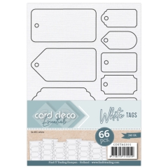 CDETAG001 White Tags (Weiße Labels)