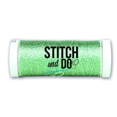 SDCDS13x Stitch and Do Sparkles Embroidery Thread - Silver-Green