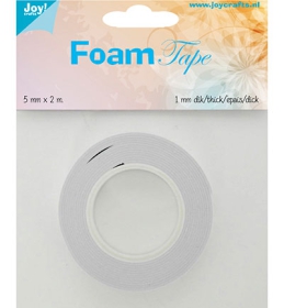 6500-0024 JoyCraft Foam Tape Schmall 1 mm dick 5 mm x 2 m