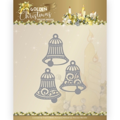PM10241 PM Stanzschablone Golden Christmas Traditional Bells