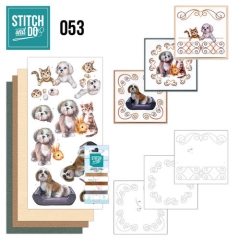 STDO053 Stitch & Do 53 Haustiere