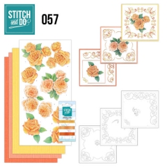 STDO057 Stitch & Do 57 Orange Rosen