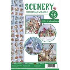 POS10015 Stanzbuch Scenery Christmas Miracle