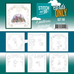 COSTDO10090 Stitch & Do Cards Only Set 90