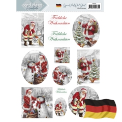 SB10710 Stanzbogen Card Deco Essentials Christmas Deutsch