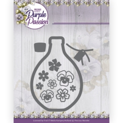 PM10248 PM Stanzschablone Purple Passion Vase with Pansies