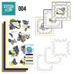 STDO004 Stitch & Do 4 Frhjahrsblumen