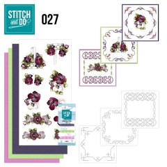 STDO027 Stitch & Do 27 Blumen