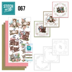 STDO067 Stitch & Do 67 Katzen