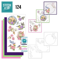 STDO124 Stitch & Do 124 Happy Birds