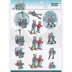 CD11876 YC Schneidebogen Nordic Winter Wintersport