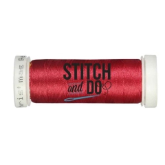 SDCD34 Stitch & Do Stickgarn Weihnachtsrot