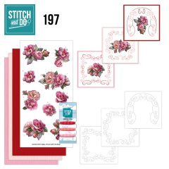 STDO197 Stitch & Do 197 Amy Design Roses are Red
