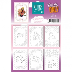 COSTDOA610018 Stitch & Do Cards Only Set A6 Set 18