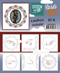 COSTDO10016 Stitch & Do Cards Only Set 16