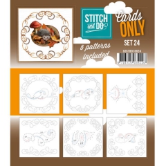 COSTDO10024 Stitch & Do Cards Only Set 24