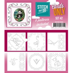COSTDO10042 Stitch & Do Cards Only Set 42