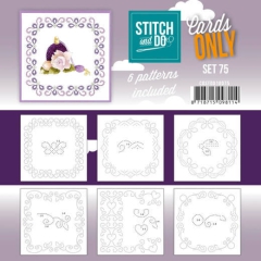 COSTDO10075 Stitch & Do Cards Only Set 75