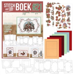 STDOBB021 Stitch & Do Buch 21 Christmas Feathers
