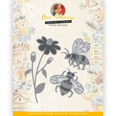 YCD10320 YC Stanzschalone Bee Honey Bees Bienen