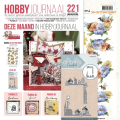 SETHJ221x Hobbyjournal Set 221 mit Gratis 3D Bogen und Gratisschablone CDECDO134