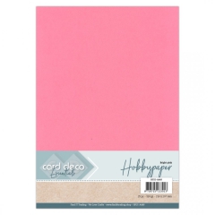 HP25-A449 Hobbypapier  Bright Pink 120gr. 1 Blatt