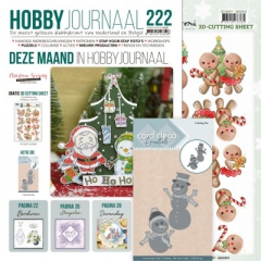 SetHJ222x Hobbyjournal mit Gratis 3D Bogen und Stanzschablone CDECD0135