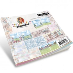 YCPP10054 YC Papierpack Hello World (Watercolour collection