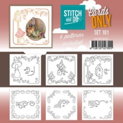 COSTDO10101 Stitch & Do Cards Only Set 101