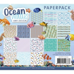 ADPP10046 AD Papierpack Hintergrundpapier Ocean Wunder