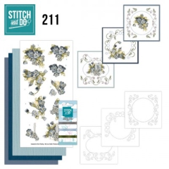 STDO211 Stich & Do 211 Painted Pansies