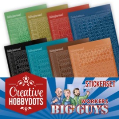 CHSTS002 Stickerset zu Hobby Dots Heft 2 Big Guys Workers