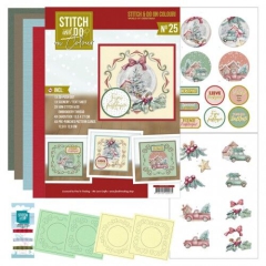 STDOOC10025 Stitch & Do on Colour 25 World of Christmas