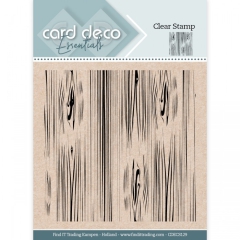 CDECS129 Card Deco Essentials Clear Stampel Wood (Holz)