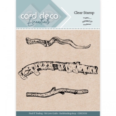 CDECS150 Card Deco Essentials Clear Stamps Birch Trunk (Birkenstamm)
