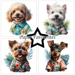 PF275 Papierpack Paper Favourites Summer Dogs