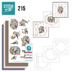 STDO215 Stitch & Do 215 Amy Design Blue Birds
