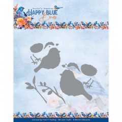 BBD10003 Stanzschablone Berries Beauties Happy Blue Birds Happy Birds