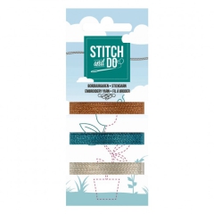 STDOBG060 Stitch & Do  Mini Garn Karte
