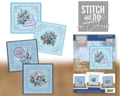 STDOOC10028 Stitch & Do on Colour Blooming Blue