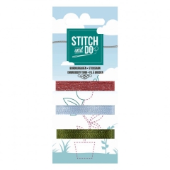 STDOBG062 Stitch & Do Mini Garnkarte 62