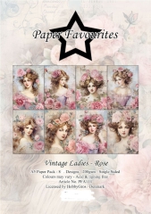 PFA114 Paperpack  Vintage Ladies Rose Angebot