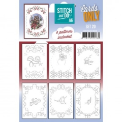 COSTDOA610020 Stitch & Do Cards Only A6 Set 20