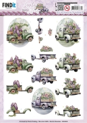 SB10926 Stanzbogen  Berries Beauties Lovely Lilacs Lovely Cars