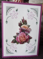 CB10061 Creative Embroidery 61 Rose Decoration