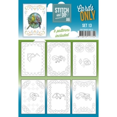 COSTDOA610013 Stitch & Do Cards Only A6 Set 13